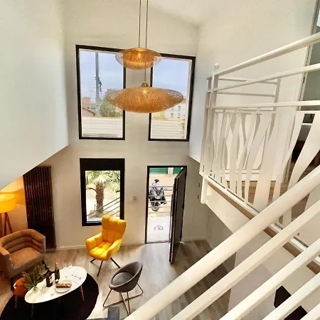 Duplex Design 6p - Acces Jardin Et Parking Gratuit